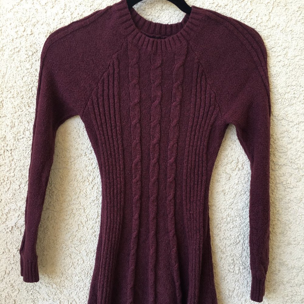 Hollister Cable-Knit Skater Dress